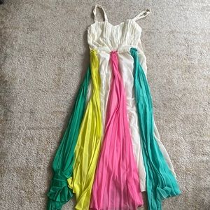 L’ATISTE Colorful Maxi Dress from Red Dress Boutique